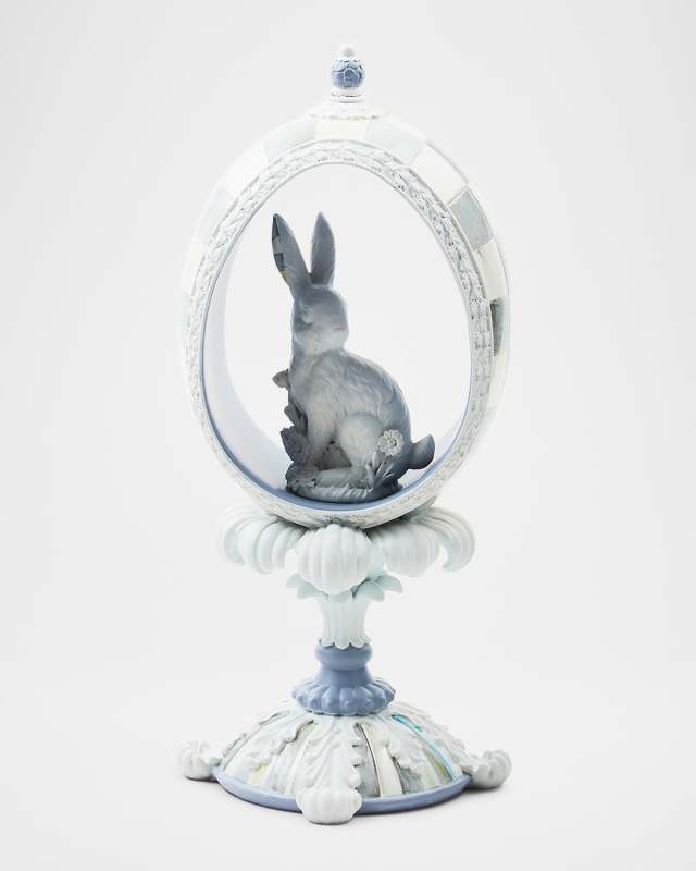 Cameo Panoramic Bunny Egg